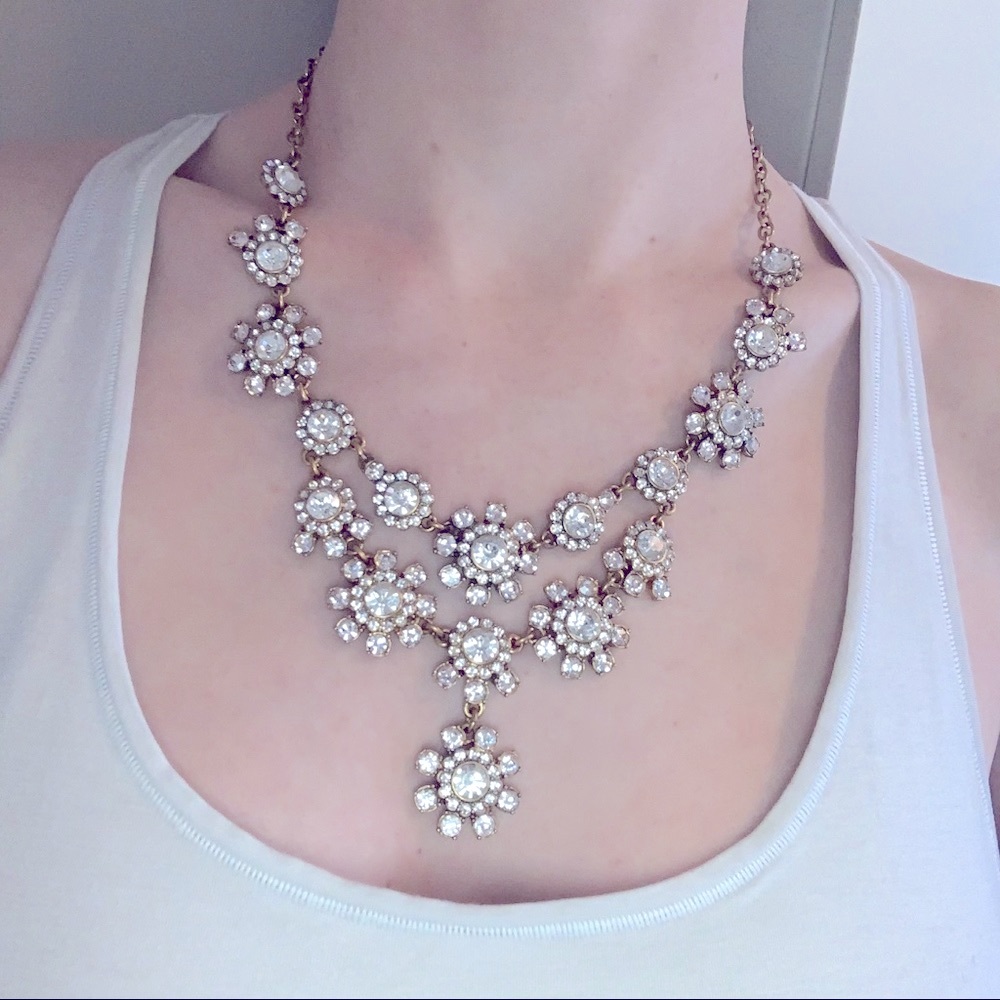 J crew statement necklace
